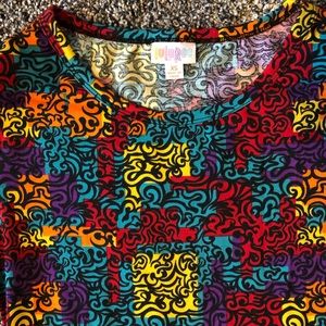 LuLaRoe Julia Fun print